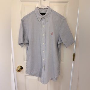 Ralph Lauren Short Sleeve Cotton Button Down Shirt